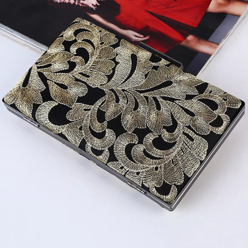 Vintage Envelope Women Wallet Bag Clutches Embroidery Clutch Shoulder Bags