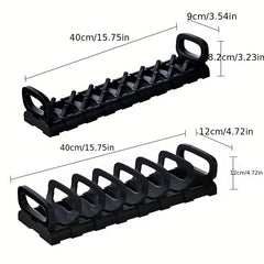 Adjustable Pot Lid Rack Drainer Kitchen Organizer Household