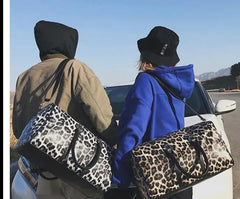 Leopard Shoulder Bag for Travel in Europe and the US