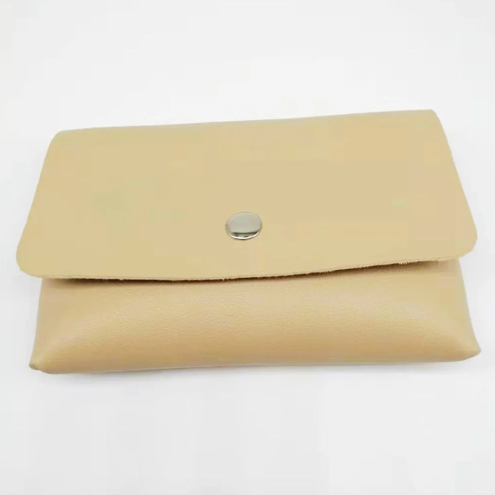 Women's Leather Waist Bag Pure PU Chest Pouch #YL