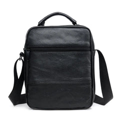Cowhide Leather Shoulder Bag Crossbody Men Business Briefcase