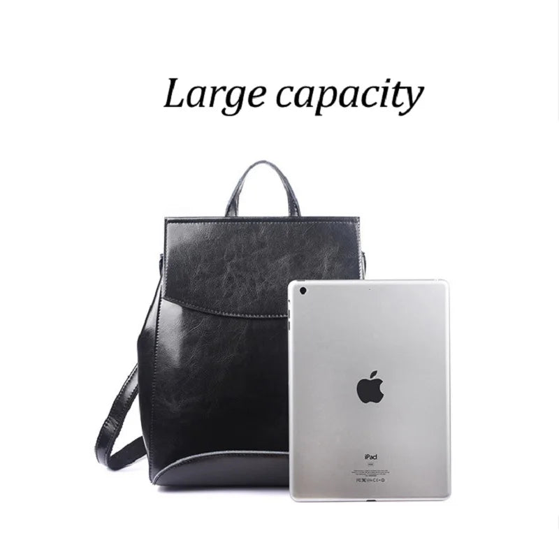 Women Shoulders Backpack PU leather Female Youth backpack For Teenage Girls