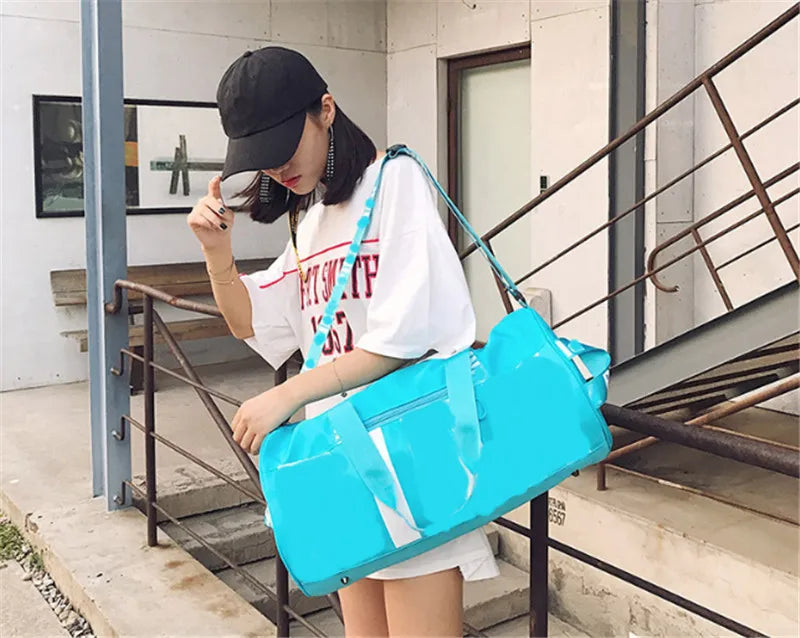 High Women Tote Travel Bag Shoulder Luggage Bag Portable Large Capacity