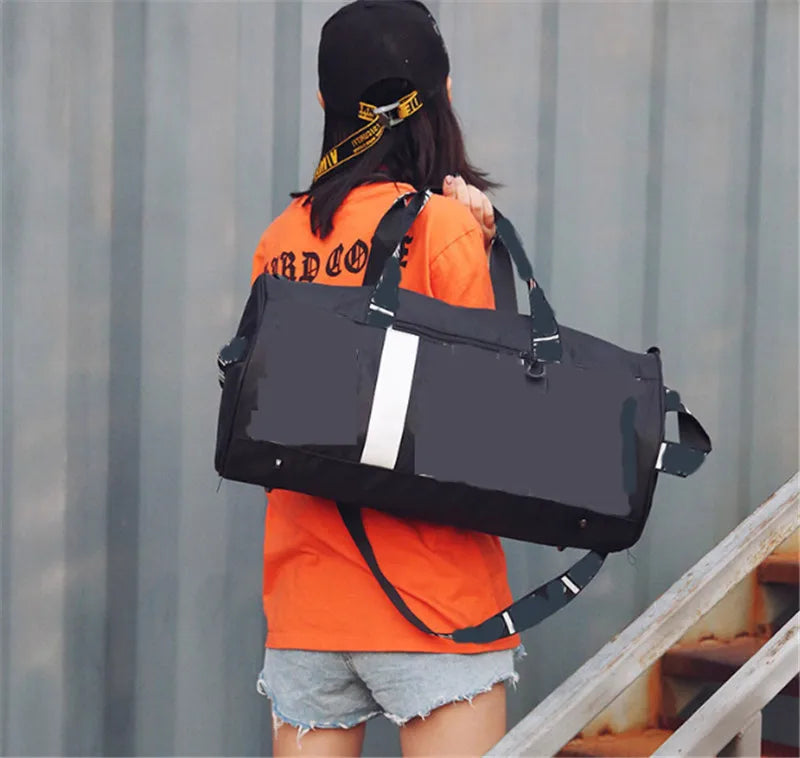 High Women Tote Travel Bag Shoulder Luggage Bag Portable Large Capacity