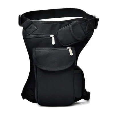 Canvas Drop Waist Bag Leg Pack Belt Fanny Pack Work High