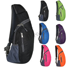 Unisex Sport Shoulder Bag Waist Pack Cross Body Sling Chest Pack Portable