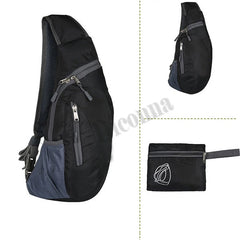 Unisex Sport Shoulder Bag Waist Pack Cross Body Sling Chest Pack Portable