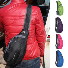 Unisex Sport Shoulder Bag Waist Pack Cross Body Sling Chest Pack Portable