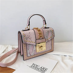 Foreign Style Small Square Bag Chain Women Bag