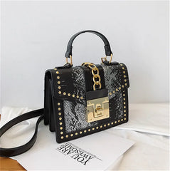 Foreign Style Small Square Bag Chain Women Bag