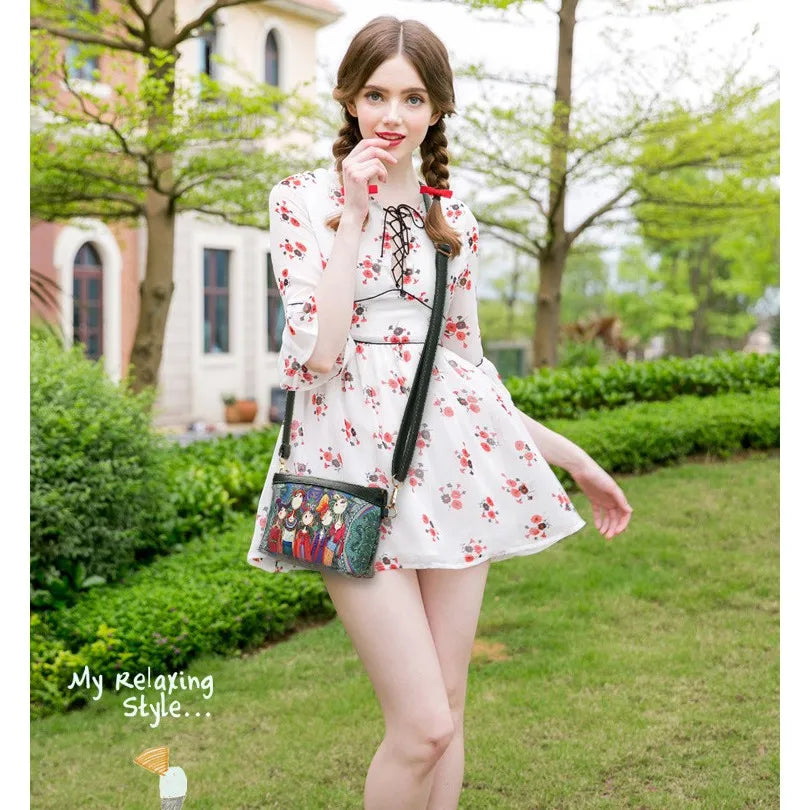 Lady Shoulder Bags Cartoon Clutch Bag Women Messenger Bags Mini Bag