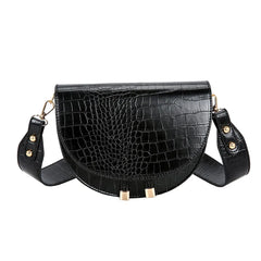 Retro PU Shoulder Satchel Casual Girls Messenger Bag