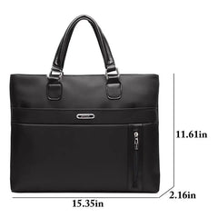 Men Zipper Briefcase Business Men Briefcase Bag Nylon Laptop Bag