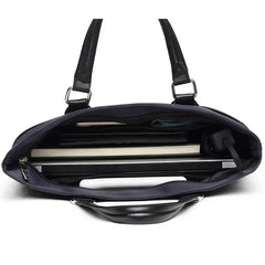 Men Zipper Briefcase Business Men Briefcase Bag Nylon Laptop Bag
