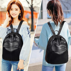 Women Backpack Lady PU Leather Travel Rucksack Girls School Bag
