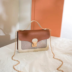 Modern Star Women Bling Shoulder Bag Ladies Crossbody Messenger Handbag