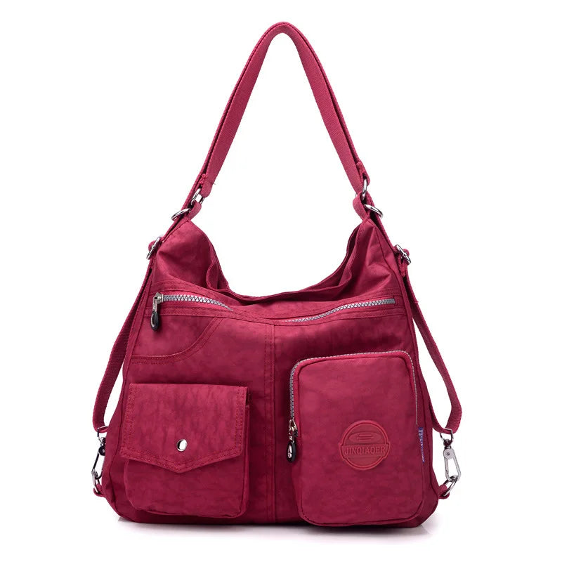 Waterproof Women Bag Double Shoulder Bag High Nylon Female bag