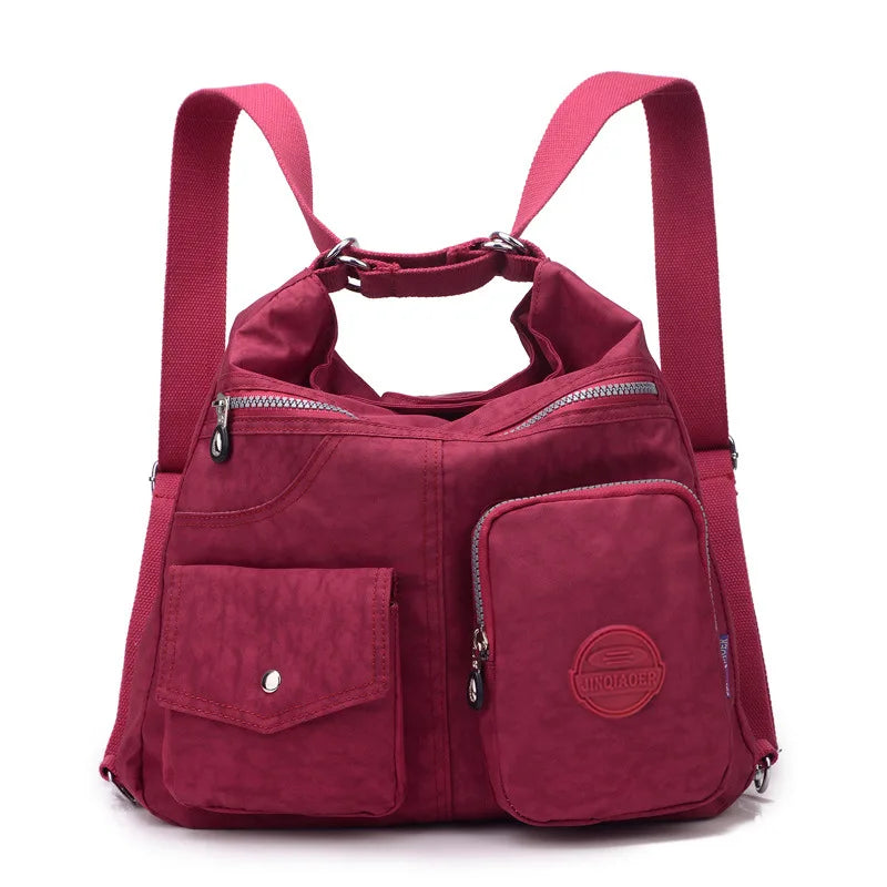 Waterproof Women Bag Double Shoulder Bag High Nylon Female bag