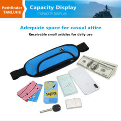 Hot Ultra Thin Bum Bag Waist Men Women Travel Sport Fanny Pack