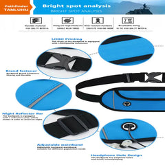 Hot Ultra Thin Bum Bag Waist Men Women Travel Sport Fanny Pack
