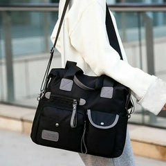 Large Capacity Nylon Shoulder Bags Messenger Waterproof Crossbody Bags