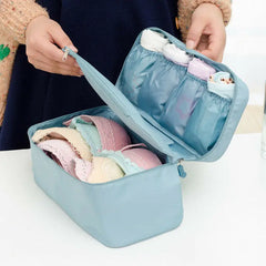 Women Waterproof Bra Underwear Drawer Organizers Travel Storage Bag