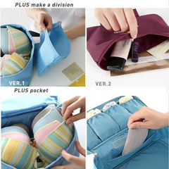 Women Waterproof Bra Underwear Drawer Organizers Travel Storage Bag
