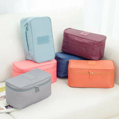 Women Waterproof Bra Underwear Drawer Organizers Travel Storage Bag