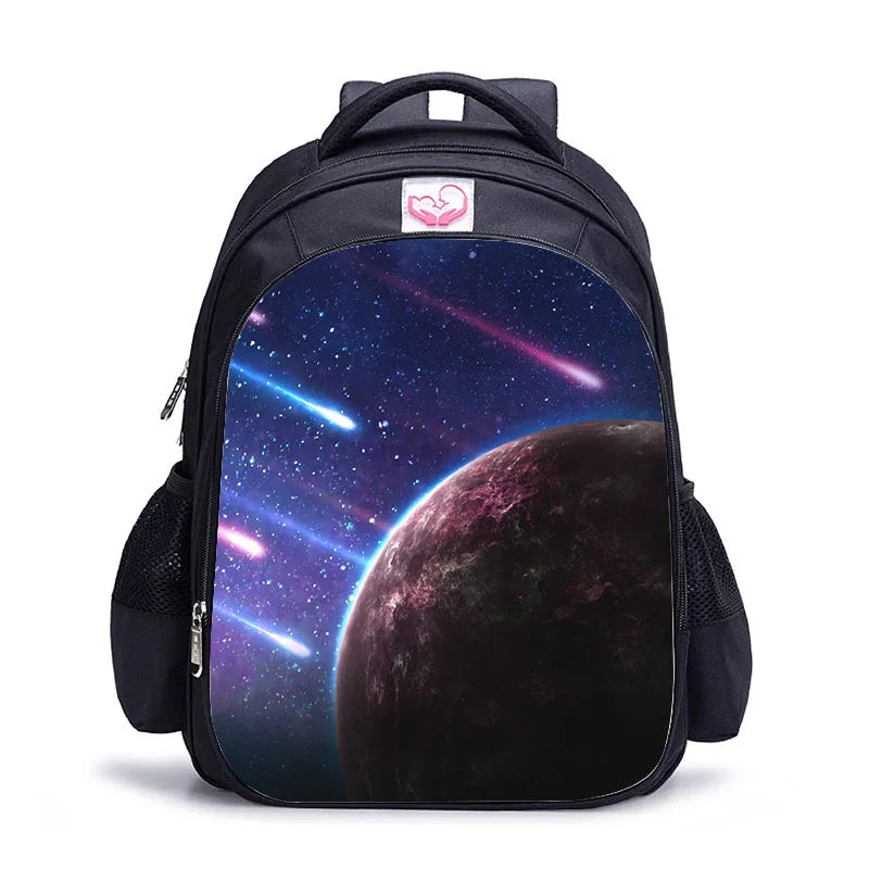 Galaxy Space Backpack for Children Boys Girls