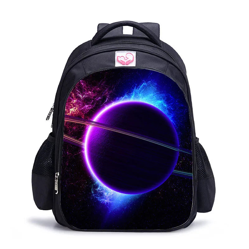 Galaxy Space Backpack for Children Boys Girls