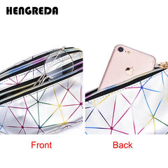 Holographic Women's Belt Bag Laser Fanny Pack Silver Pink Wallet Waist Packs
