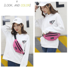 Colorful Waist Bag Travel Bum Belt Phone Pouch Packs