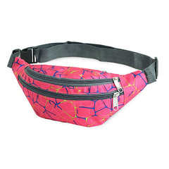 Colorful Travel Bum Belt Bag Phone Zipper Pouch Packs