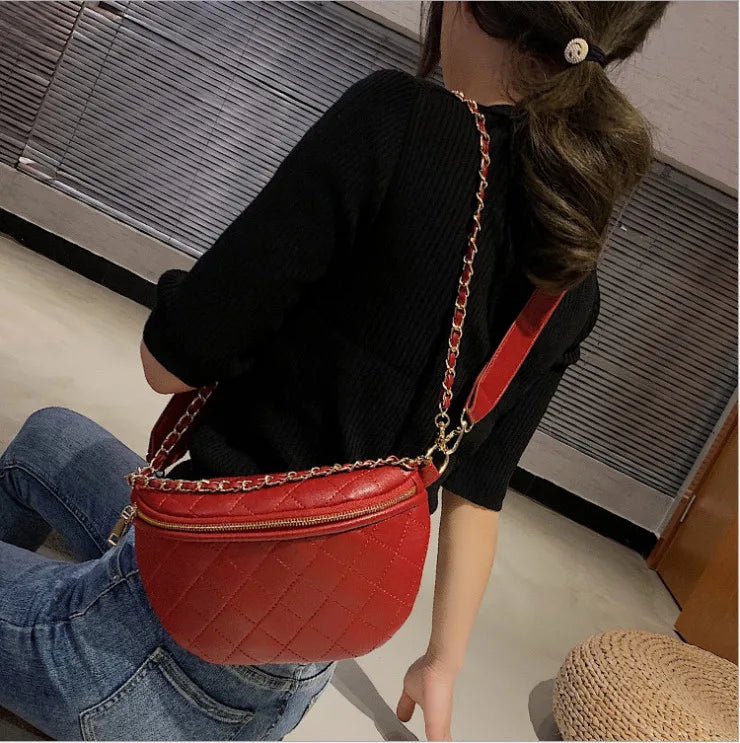 Women Waist Fanny Pack Belt Bag Hip Bum Bag Small Purse Chest Pouch