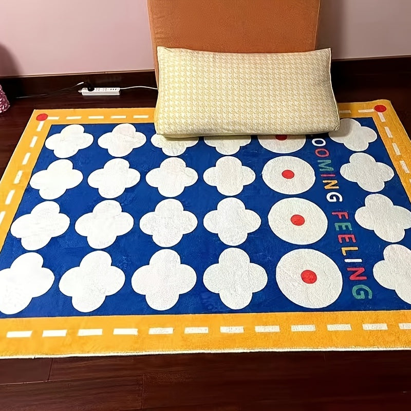 Vintage Rug Soft Comfortable Modern Area Rug