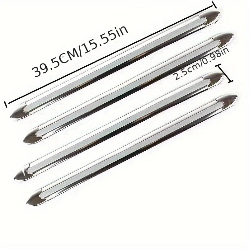 Car Bumper Anti-collision Strips, 8pcs Universal Adhesive Protection