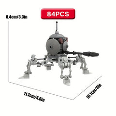 Interstellar Battle Universe Space Robot Model MOC Building Blocks