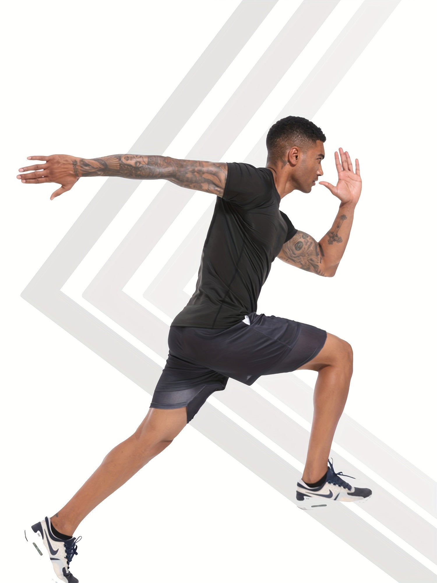 Men's Comfy Quick Dry Sports Compression T-shirt