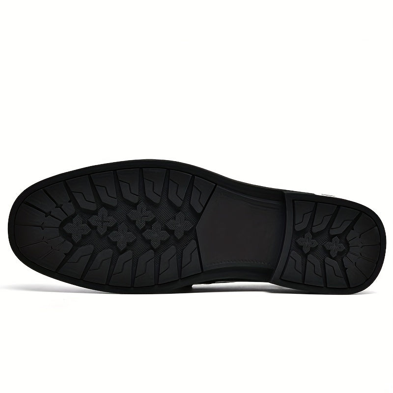 Men's PU Loafers Comfy Driving Shoes Soft Sole