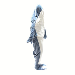 Shark Blanket Pajamas Plush Toy for Adults