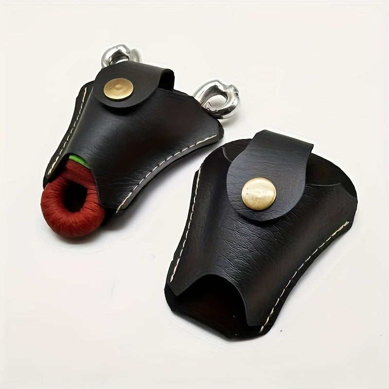 2pcs PU Leather Slingshot Waist Bag Outdoor Sports