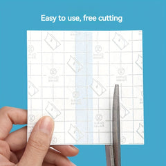50pcs Large Transparent Elastic Bandages Waterproof High Viscosity Adhes