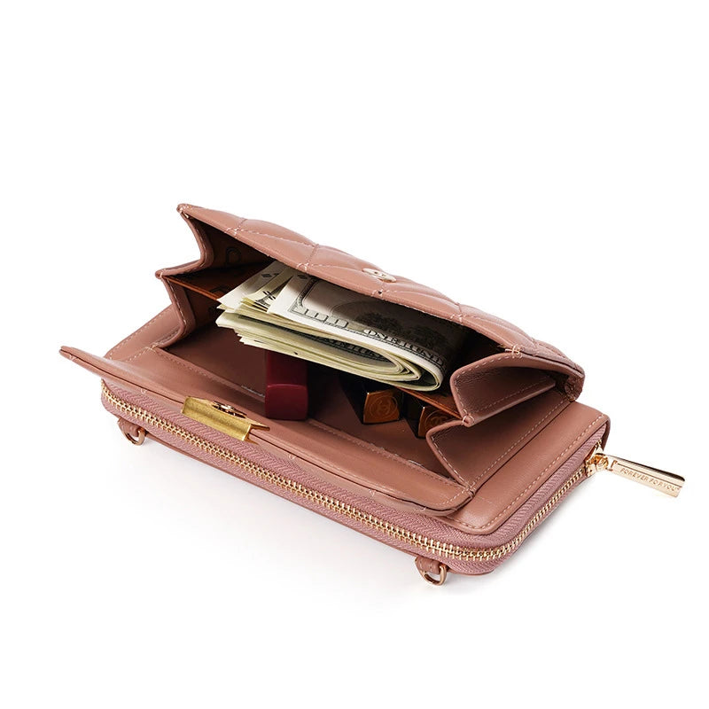 Diamond Handbags PU Leather One-shoulder Small Square Bag Women Shoulder Bag