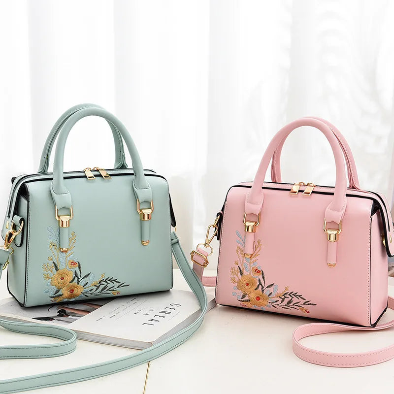 Autumn Hand Bags Ladies Retro One-shoulder Diagonal Pillow Bag