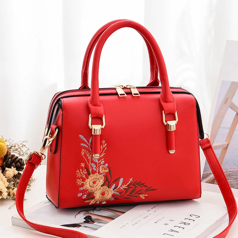 Autumn Hand Bags Ladies Retro One-shoulder Diagonal Pillow Bag