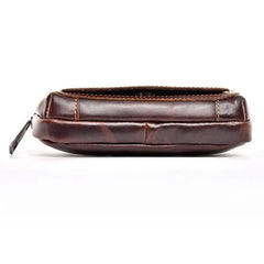 Leather Waist Packs Men Women Small Waist Bag 5.5 inch Waist Belt Pack 6 inch Ph
