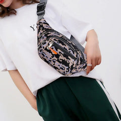 Waterproof Unisex Nylon Waist Fanny Packs Chest Bag