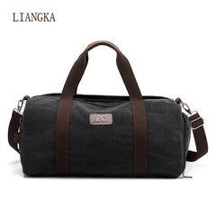 Canvas Travel Duffle Bag Men Outdoor Shoulder Bag