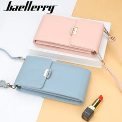 Mini Female Shoulder Bags with Phone Pocket, Custom Name Engraving