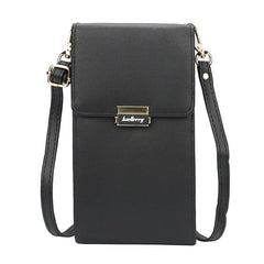 Mini Female Shoulder Bags with Phone Pocket, Custom Name Engraving